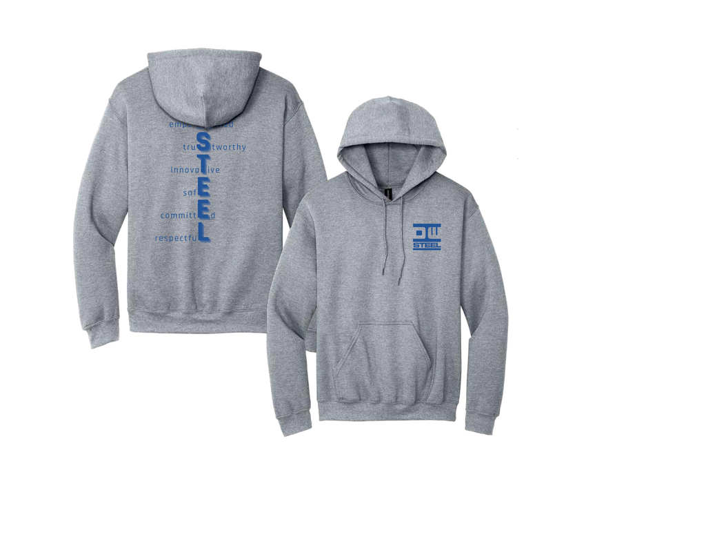 DW7 Sweatshirt Hoodie Blue Steel