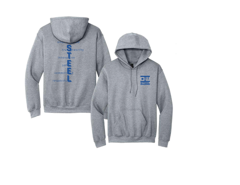 DW7 Sweatshirt Hoodie Blue Steel