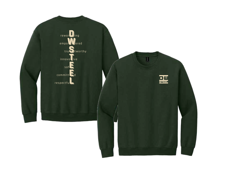 DW7 Sweatshirt Crew Evergreen