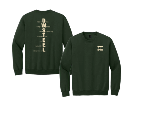DW7 Sweatshirt Crew Evergreen