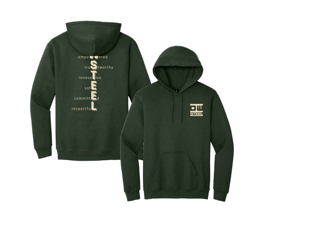 DW7 Sweatshirt Hoodie Evergreen