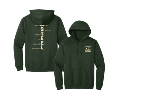 DW7 Sweatshirt Hoodie Evergreen