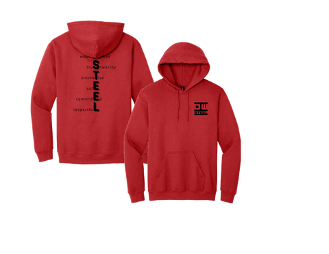DW7 Sweatshirt Hoodie Red Alert