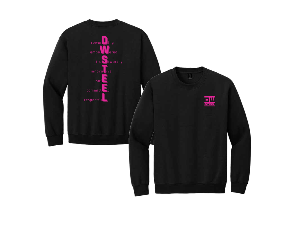 DW7 Sweatshirt Crew Pink Fusion