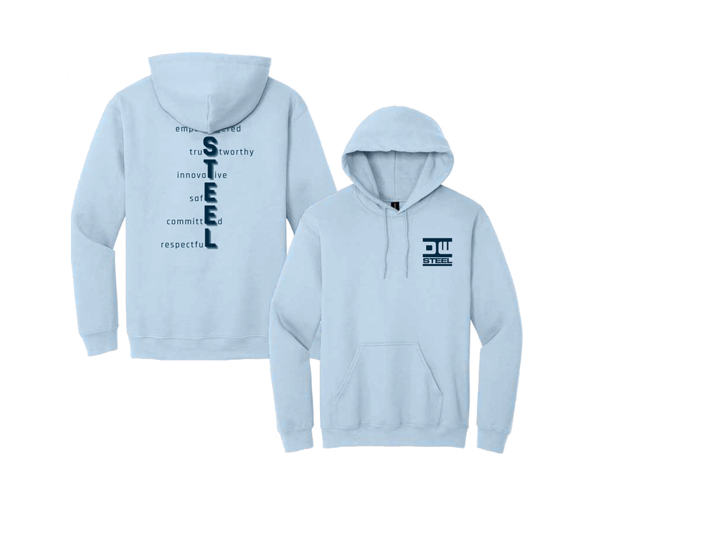 DW7 Sweatshirt Hoodie Ice Blue
