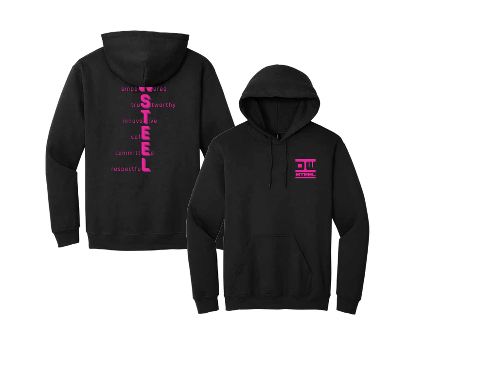 DW7 Sweatshirt Hoodie Pink Fusion