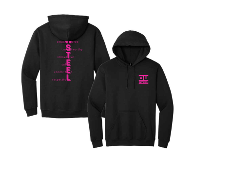 DW7 Sweatshirt Hoodie Pink Fusion