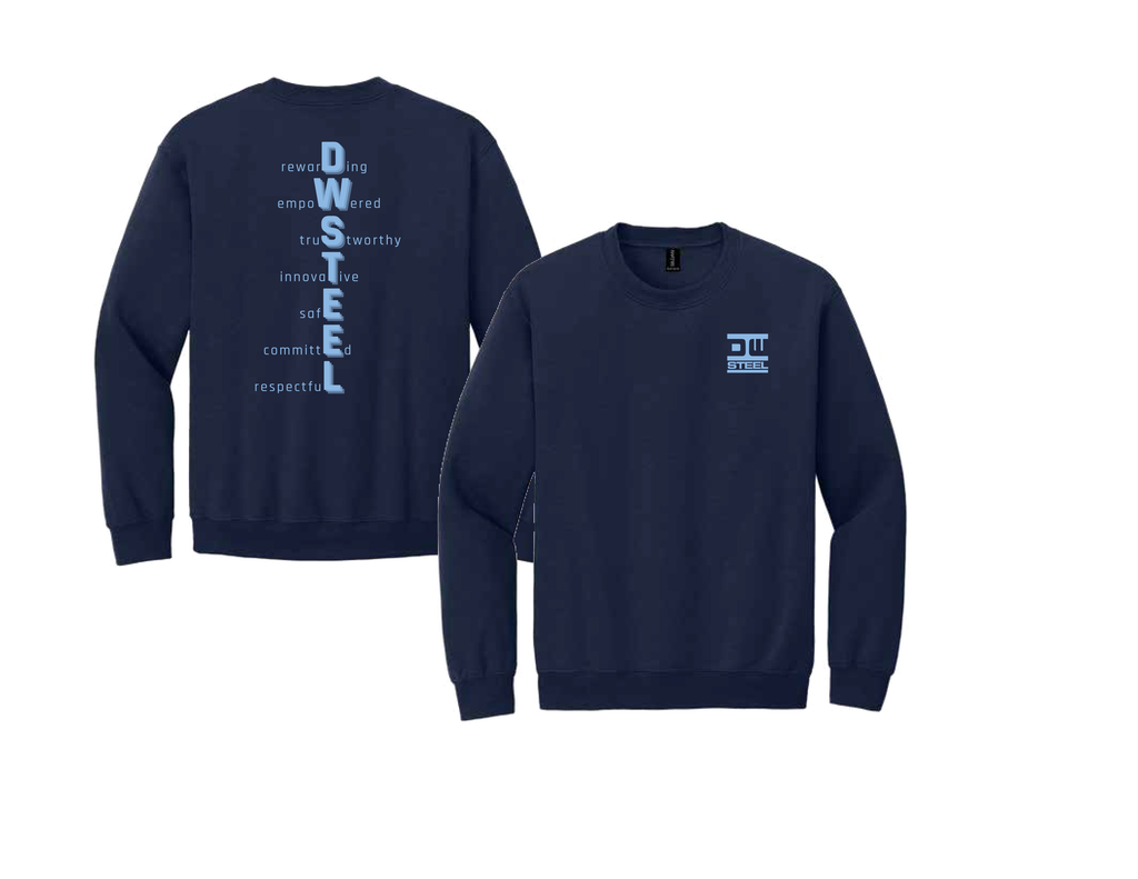 DW7 Sweatshirt Crew Midnight Frost