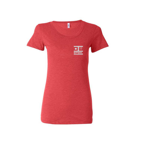Ladies Scoop Neck Tri-Blend T-Shirt