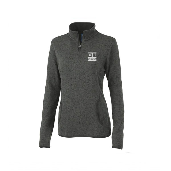 Heathered Fleece Pullover