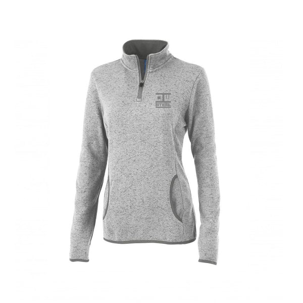 Heathered Fleece Pullover