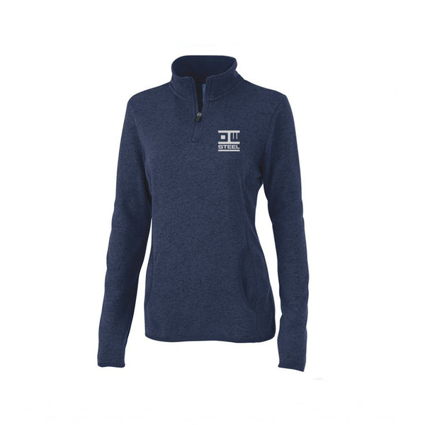 Heathered Fleece Pullover