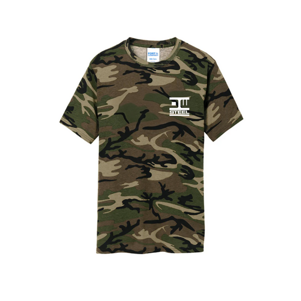 Unisex Core Cotton Camo Tee