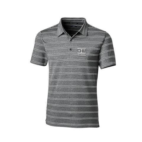 Forge Polo Heather Stripe Tailored Fit