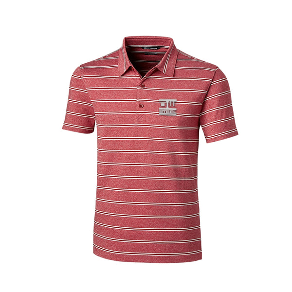 Forge Polo Heather Stripe Tailored Fit